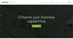 Desktop Screenshot of hi-techdigital.com